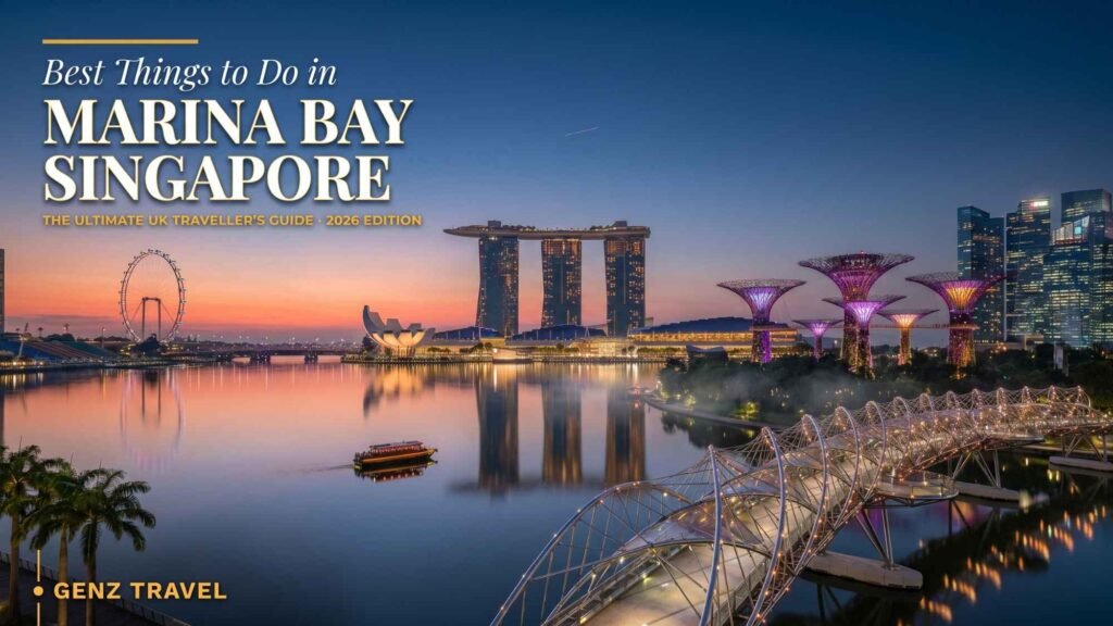 Marina Bay Singapore skyline — the best things to do in Marina Bay;
