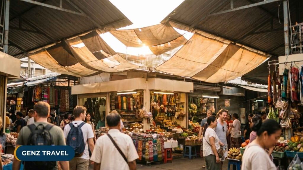 Chatuchak weekend market in Bangkok Thailand a popular daytime attraction near budget and mid-range hotels