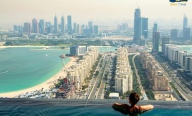 Aloft Palm Jumeirah hotel exterior with beachfront and modern architecture Dubai