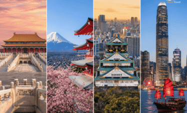12-night Beijing Tokyo Osaka Hong Kong holiday from UK featuring multi-city Asia tour landmarks