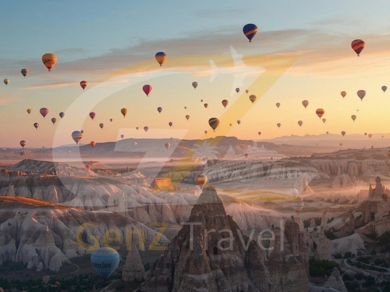 Cappadocia hot air balloons sunrise Turkey tour packages from UK