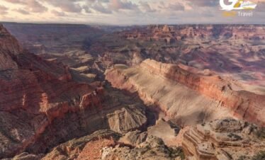 Grand Canyon scenic view from a day trip excursion from Las Vegas