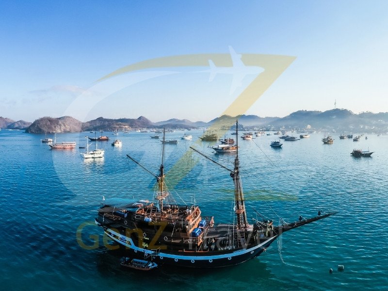 Kyrenia harbour in Northern Cyprus with boats, turquoise water and historic castle backdrop