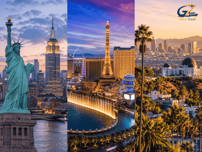 10-Nights USA Experience 2026 | New York, Las Vegas & Los Angeles Tour Package from UK