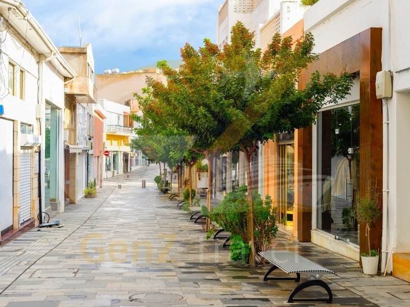 Paphos Archaeological Park Roman ruins and columns overlooking the Mediterranean Sea Cyprus
