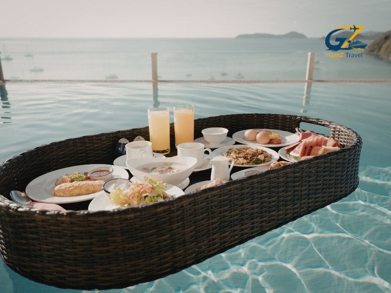 All-inclusive dining experience at Punta Cana resort with buffet and tropical ambiance