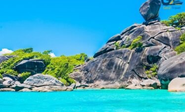 Snorkelling in Similan Islands clear waters Thailand adventure tour