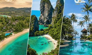 12 night Thailand tour package from UK showing Phuket, Phi Phi Island and Khao Lak luxury beach destinations