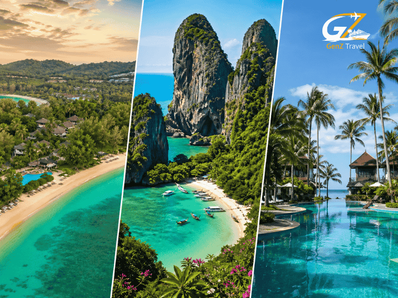 12 night Thailand tour package from UK showing Phuket, Phi Phi Island and Khao Lak luxury beach destinations