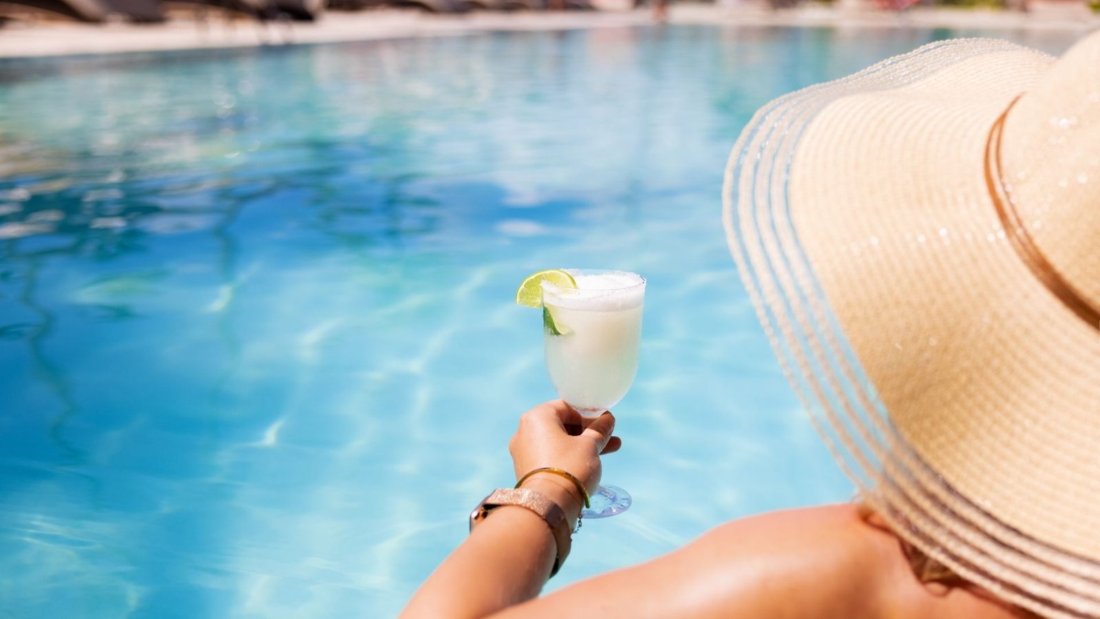 poolside all-inclusive dining at Canareef Resort Maldives with tropical buffet and ocean backdrop.