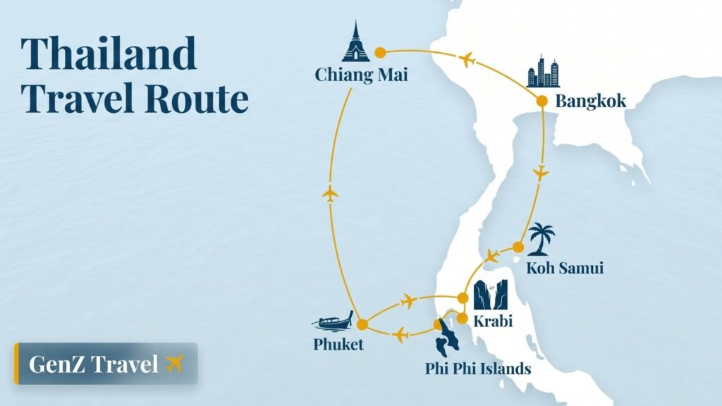 thailand-travel-route-map-bangkok-phuket-krabi-chiangmai
