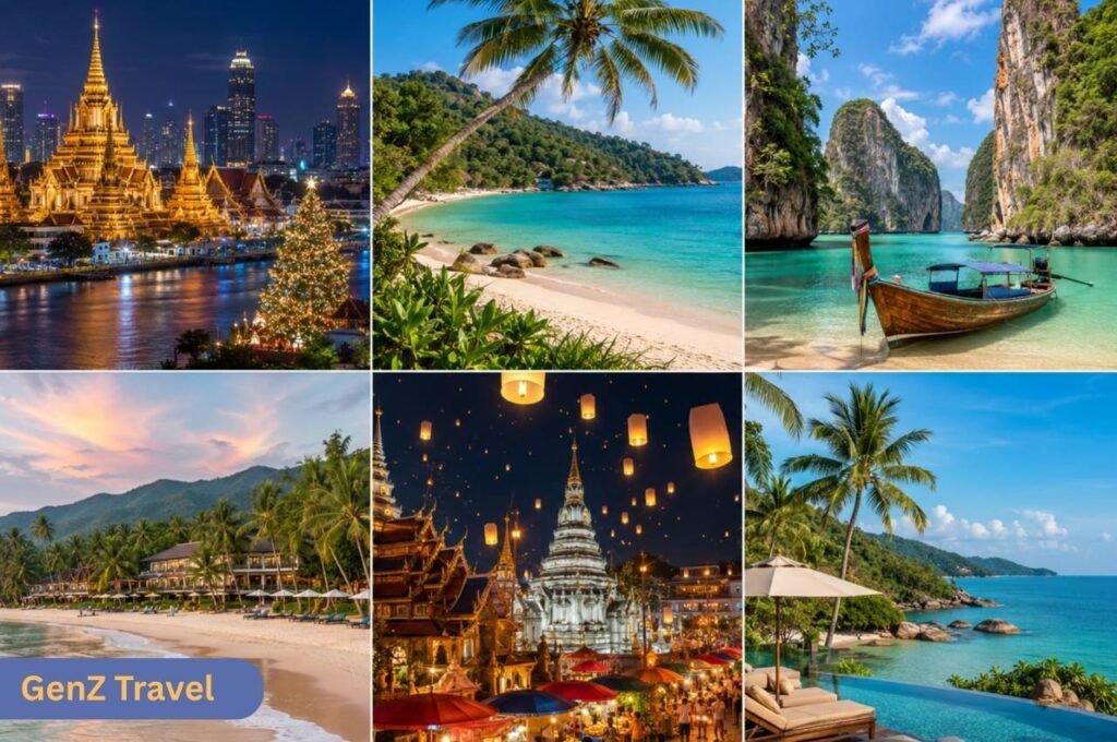 Best places to spend Christmas in Thailand, including Bangkok, Phuket, Krabi, Chiang Mai and luxury beach resorts.