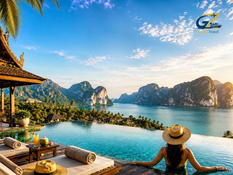 Luxury Holidays to Thailand with infinity pool, tropical island views and a 5-star resort escape.