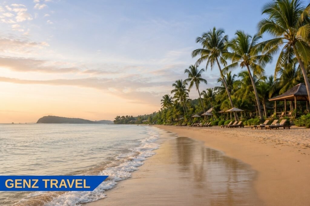 Khao Lak honeymoon beach resort for quiet romantic Thailand holidays