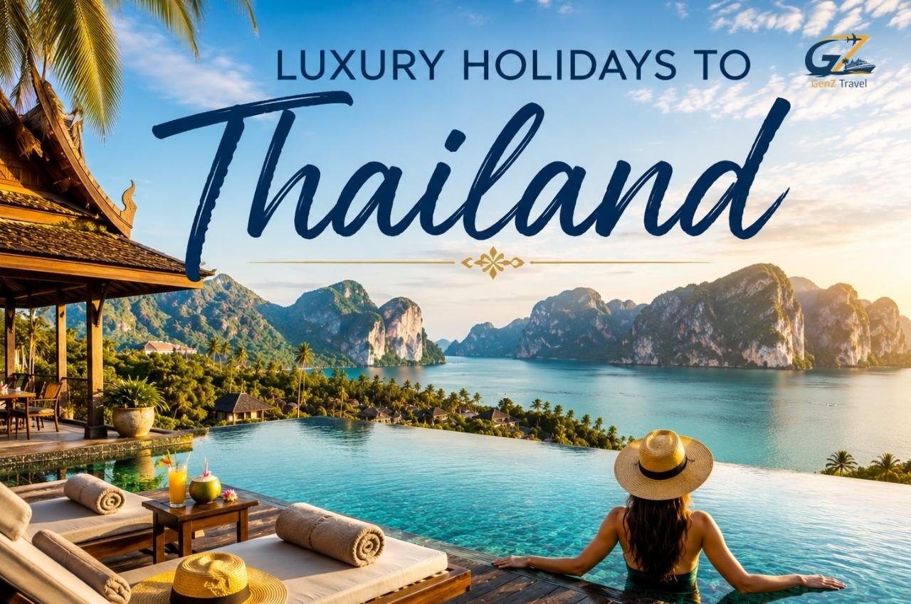 Luxury Holidays to Thailand with infinity pool, tropical island views and a 5-star resort escape.