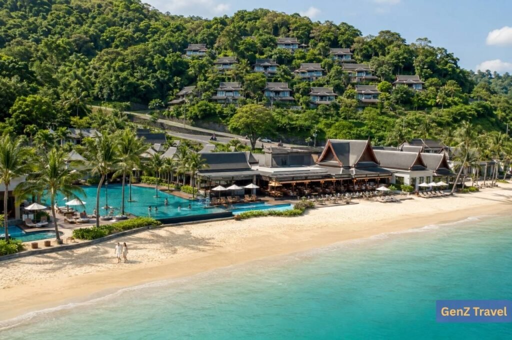 InterContinental Phuket Resort beachfront wing and hillside villas in Kamala
