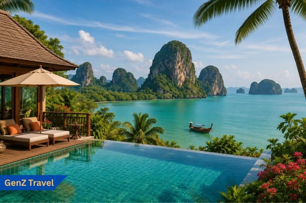Koh Yao private pool villa overlooking Phang Nga Bay