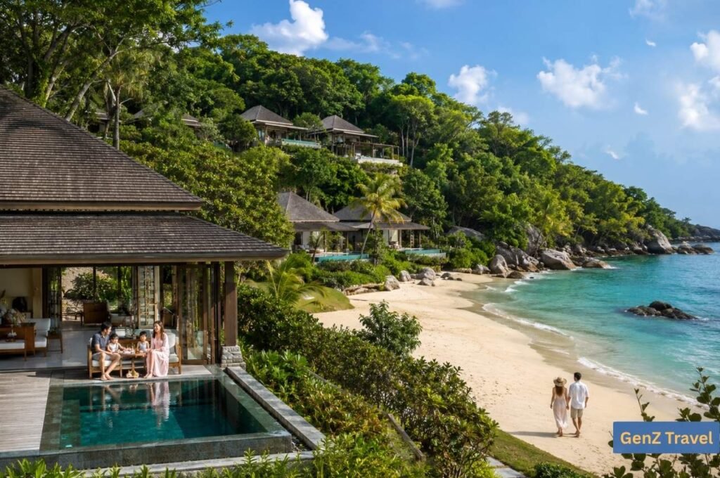Rosewood Phuket private-pool villa beside the secluded Emerald Bay beach