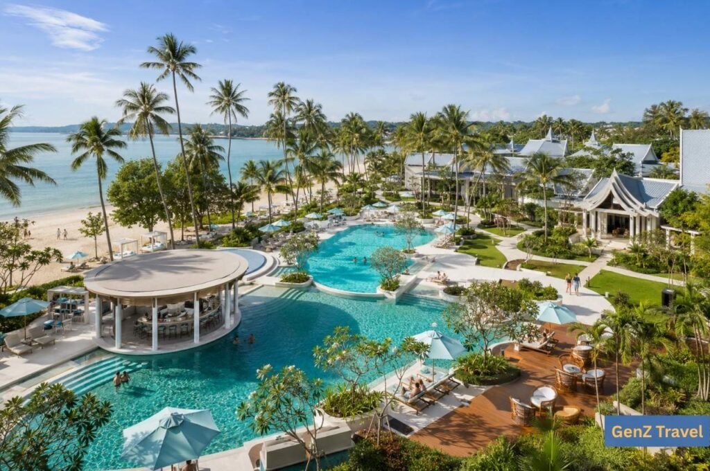 SAii Laguna Phuket beachfront resort with tropical pools on Bang Tao Beach
