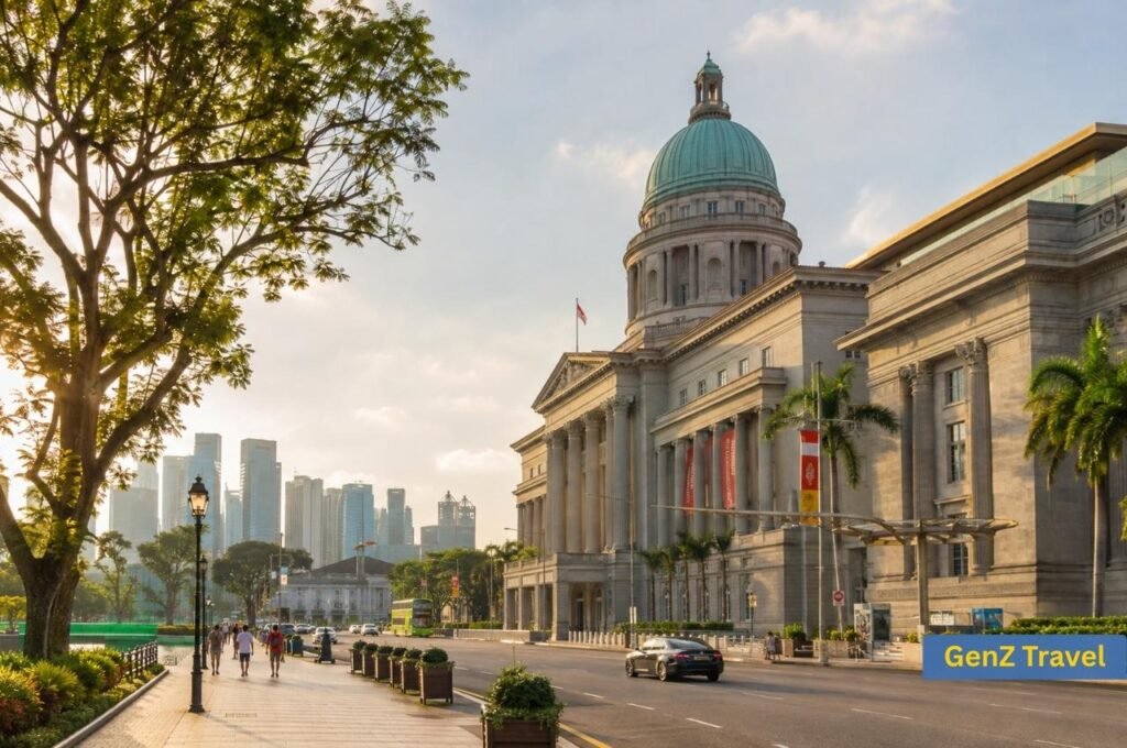 Where to stay in Singapore for sightseeing and history, Civic District and City Hall near the National Gallery Singapore